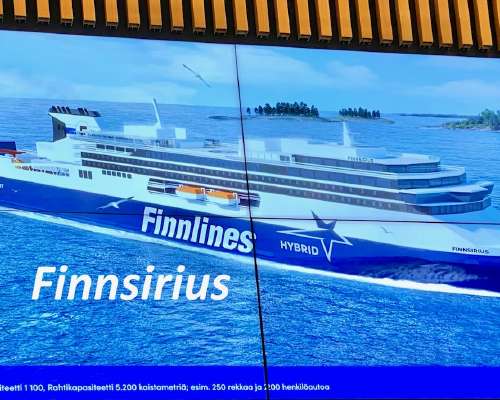 Finnlinesin uudet laivat Naantalista