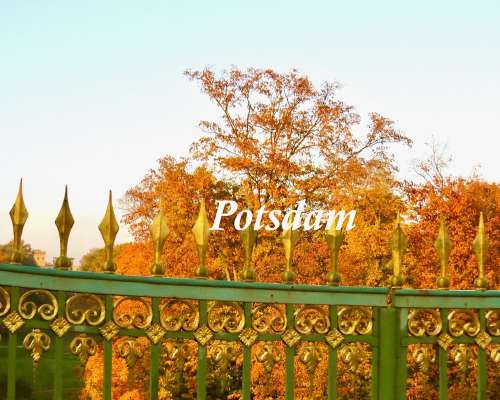 Sanssoucin linna Potsdamissa