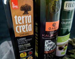 Laadukkaat oliiviöljyt Mitä kannattaa ostaa?