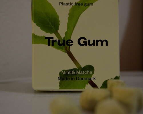 True Gum-muoviton, vegaani ja biohajoava ksyl...