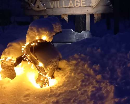 Aurora Village Ivalossa - pala hurmaavaa talv...