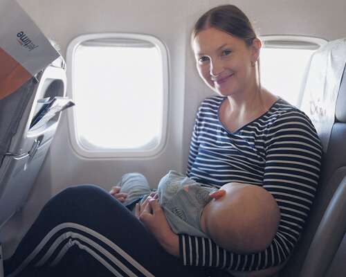 Vauvan kanssa matkustaminen – meidän ensimmäi...