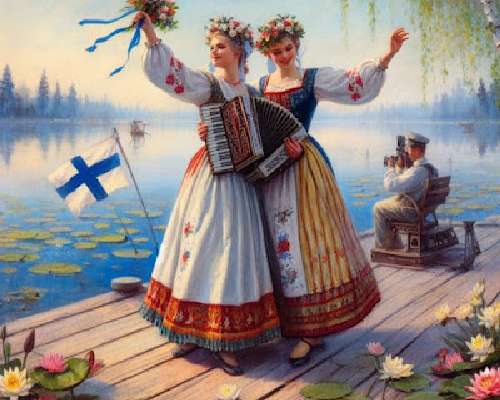 Perinteinen Juhannusjuhla Suomessa