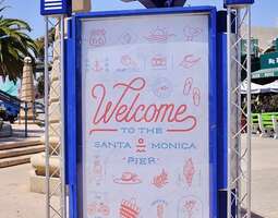 Santa Monica Pier – Huvittelua ja leffakuvauksia
