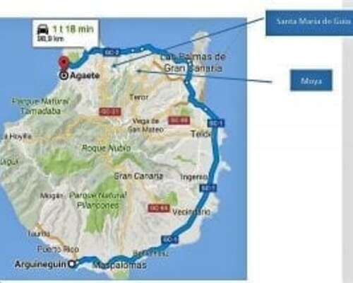 Gran Canariaa autoillen – pohjoisrannikon par...