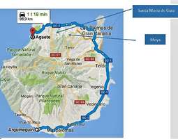 Gran Canariaa autoillen – pohjoisrannikon par...