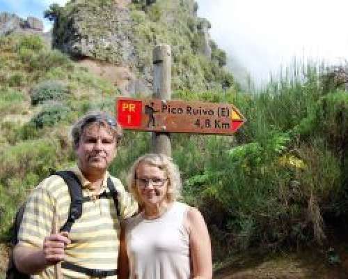 Madeiran korkein kävelyreitti Pico do Arieiro...