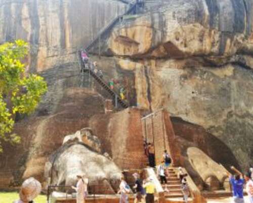 Sigiriya (Lion Rock) Sri Lankalla on huikean ...