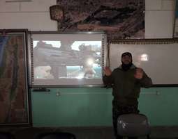 al-Futuwwa sotilaskoulutus Gazan opetusohjelmassa