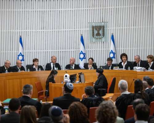 Israelin oikeuslaitoksen uudistus nyt Korkeim...