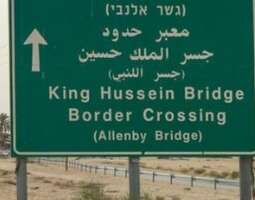 Jordanian ristiriitainen Israel -suhde