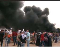”Paluumarssi”: Gazalaiset vahingoittavat lähi...
