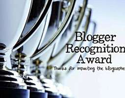 Blogger Recognition Award -tunnustus