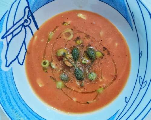 Espanjalainen tomaattikeitto – gazpacho