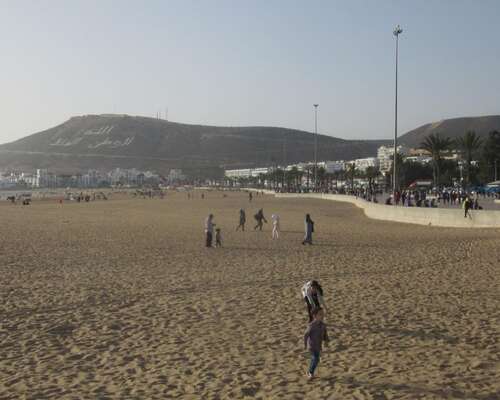 Agadir, Marokko – eksoottinen ja moderni rant...
