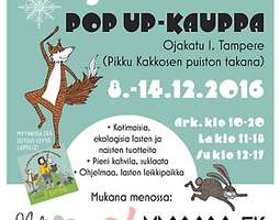 Ihana Pop-Up -Kauppa joulukuussa Tampereella!