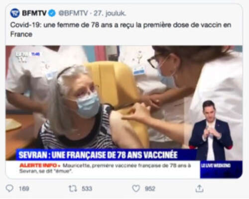 Ei ne kaikki vanhuksetkaan rokotetta ota (Ranska)