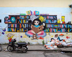 3A Alternative Art Area, katutaidetta Saigonissa