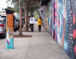 Urbaania taidetta Miamin Wynwoodissa
