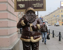 Chocolate Father Christmas
