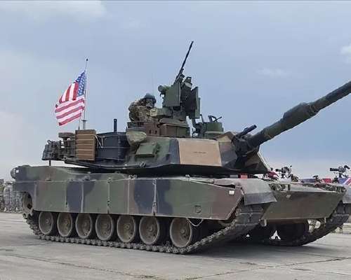 #USA toimitti #Abrams-panssarivaunuja