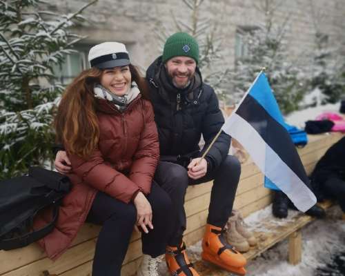 Hyvää itsenäisyyspäivää 24.2. Viro!