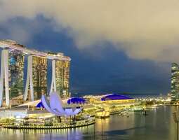 Singaporen parhaat ja totuus Marina Bay Sands...