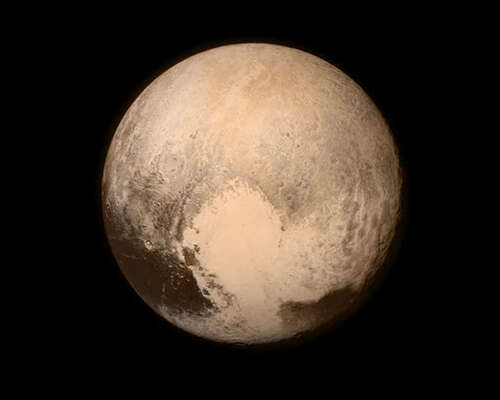 Evolutionistien temppu: Pluton sydän ohjaa se...