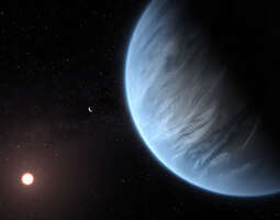Nyt löytyi eksoplaneetta, jossa on vettä