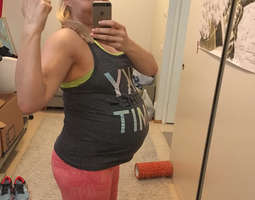 Liikuntaa raskausviikolla 35