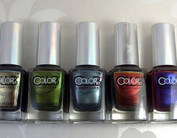 Color Club Oil Slick Collection Swatches