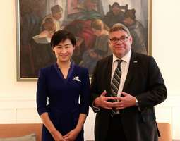 Ulkoministeri Soini tapasi Kiinassa maan ensi...