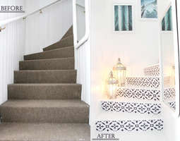 BIG REVEAL - We Remodeled our Staircase!