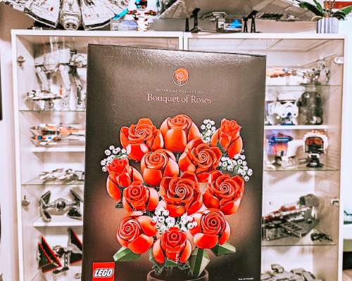 Ystävänpäivän Lego ruusukimppu