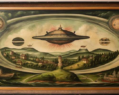 Ancient UFOs Found in French Monastery