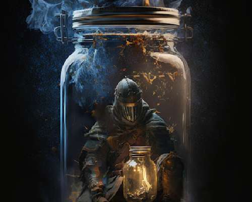 Knight in a jar