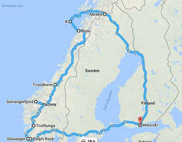 Finland-Sweden-Norway Road Trip in September 2017