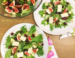 Fruity Cheese & Fig Salad – a Perfectly Healt...