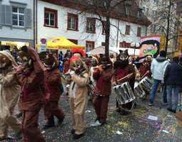 Baselin karnevaalit, eli fasnacht 2018