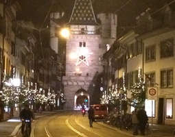 Joulunalustunnelmia Baselista