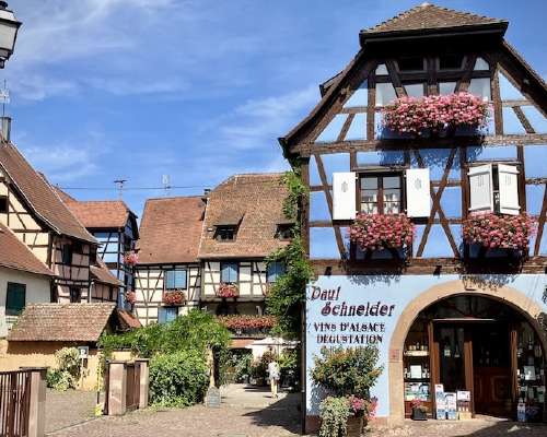 Alsacen viinireitin varrella – Eguisheim