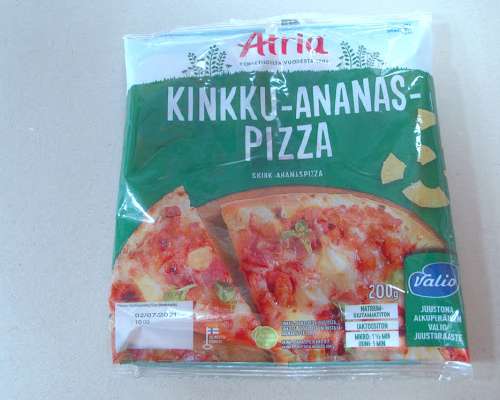 Kinkku-ananas-pitza #52