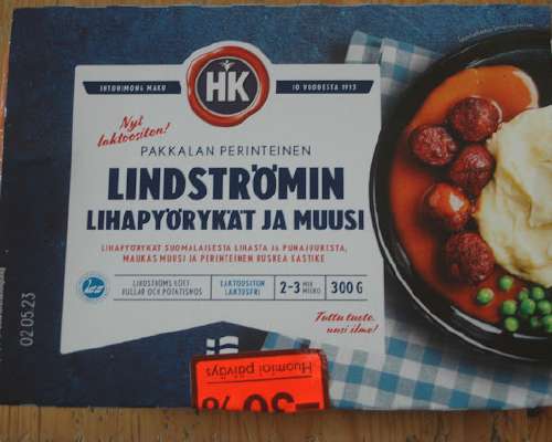 Lindströmin lihapyörykät ja muusi #189