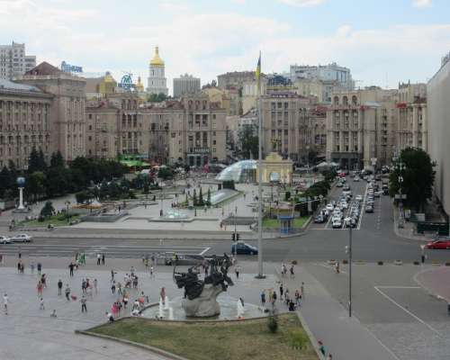 Kaunis Kiova ennen sotaa