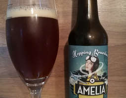 Hopping Brewster Amelia Amber Ale 5,7% ja mak...