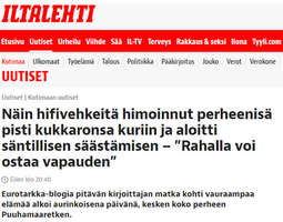 Eurotarkka-blogi Iltalehden haastattelussa