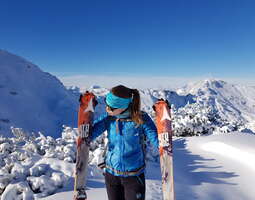Season’s first ski touring, Austria