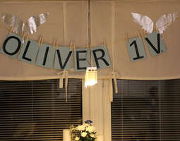 Oliver 1v - kaverisynttärit