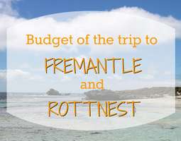 Budgeting: Freo & Rottnest