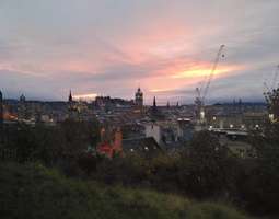 Sunset (in Edinburgh) is my favourite colour